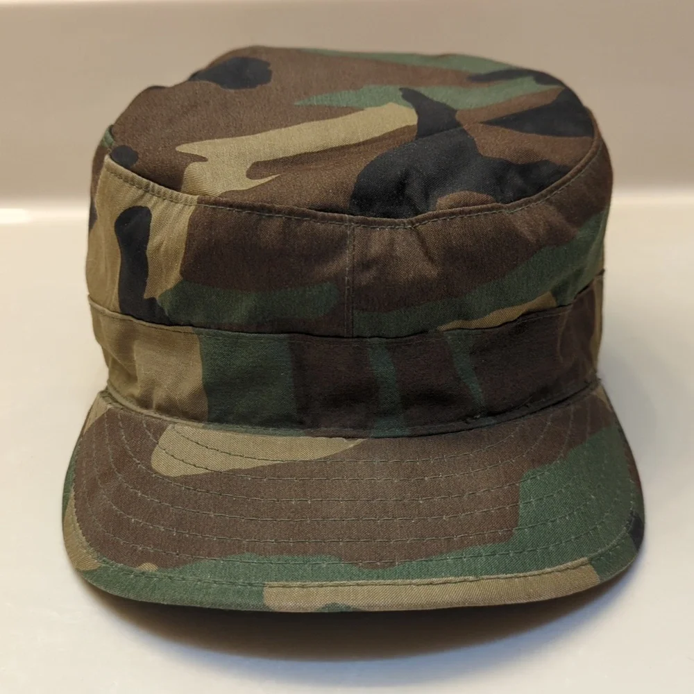 Camo Cap with Flap - Picture 4 of 7